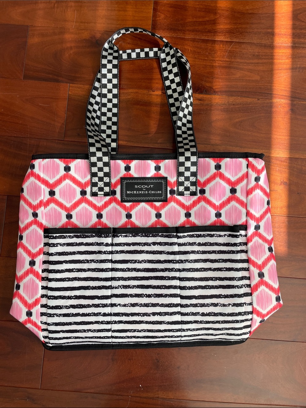 Mackenzie- Childs for Scout Geometric & Striped cooling bag